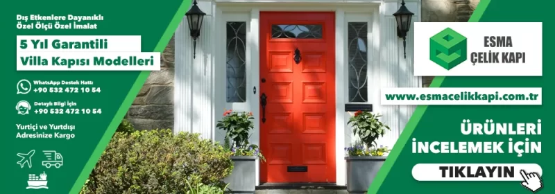 villa kapısı modelleri